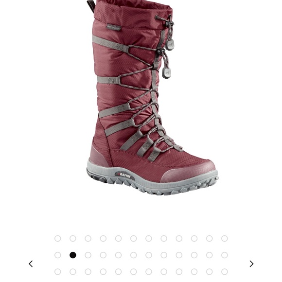 Baffin escalate winter boots NWT sangria red - Picture 5 of 9